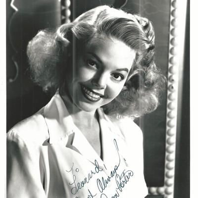 Jean Porter Signed Photo