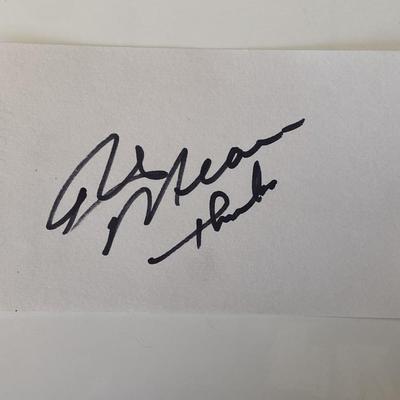 Indy 500 Rick Mears original signature 