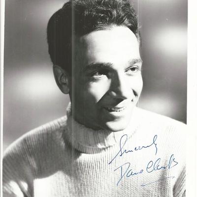 Dane Clark signed photo