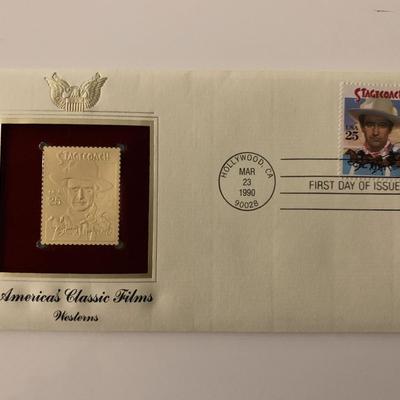 Stagecoach - First Day Cover - Hollywood - 1990