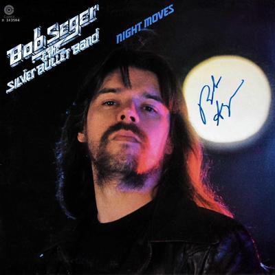 Bob Seger signed Night Moves album