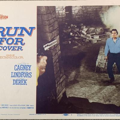 Run For Cover 1955 original lobby card