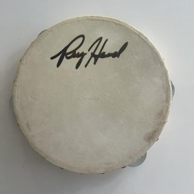 Roy Head signed tambourine