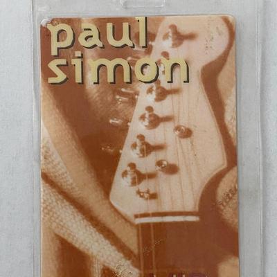 Paul Simon VIP Backstage Pass