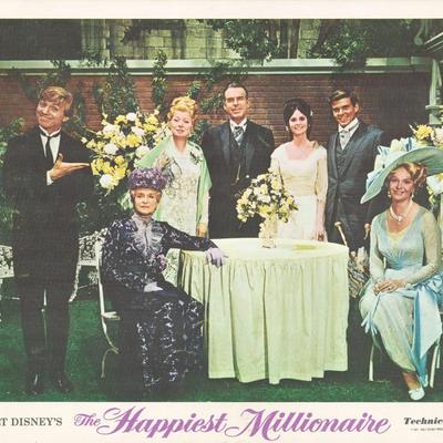 The Happiest Millionaire 1967 original vintage lobby card