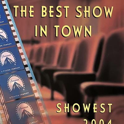 Original Paramount 2004 Showest promo poster