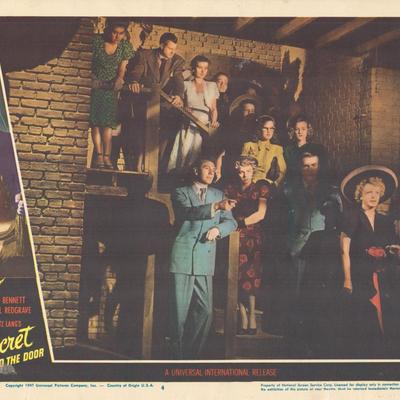 Secret Beyond the Door 1947 original vintage lobby card