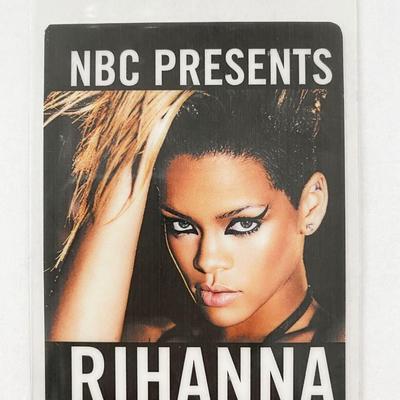 Rihanna 2009 Backstage Pass