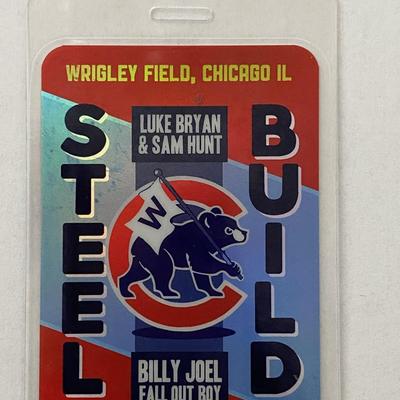 Billy Joel Fall Out Boy 2018 Backstage Pass