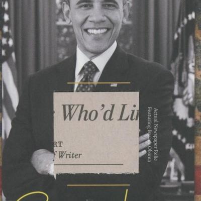 Barack Obama newspaper relic