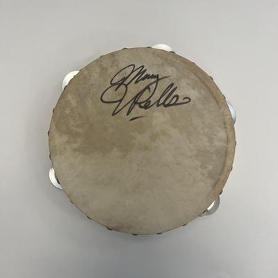 Supremes Motown Mary Wells signed tambourine