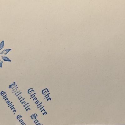 Cheshire Philatelic Society 1 1/4 cent  First Day Cover