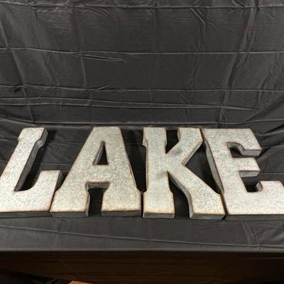 Lake House Sign Home Decor