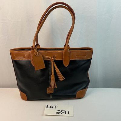 Lot F 291 Dooney & Bourke Pebbled Leather Shoulder Bag
