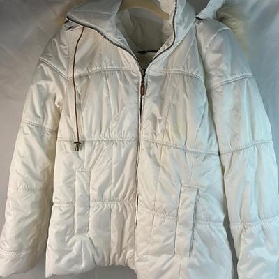 Lot F 299 Madison Ladies Winter Coat Hat Earmuffs Plush Throw Blanket