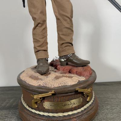 LOT 6B: 2015 Ashton-Drake Galleries Bradford Exchange “John Wayne” Masterpiece Edition Statue Limited Edition 3000 (20”)