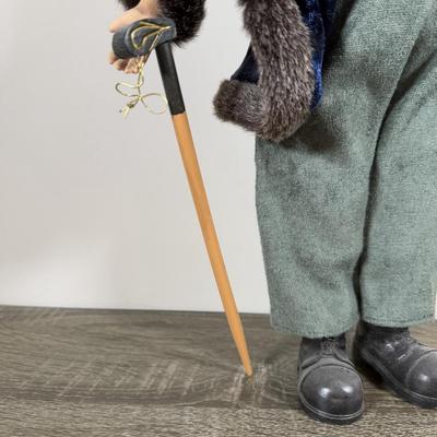 LOT 7B: Dennis East International Christmas Caroler William (17.5”)