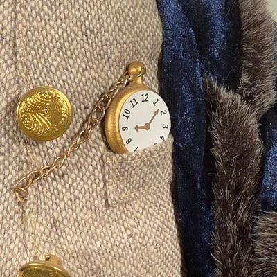 LOT 7B: Dennis East International Christmas Caroler William (17.5”)