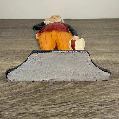 LOT 11B: Painted Cast Iron Benjamin Franklin Doorstop