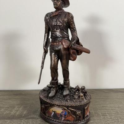 LOT 14B: 2012 Bradford Exchange “John Wayne: American Hero” Collection - Taming the West (A0369), Duke (A0077) & Western Legend (A0916)