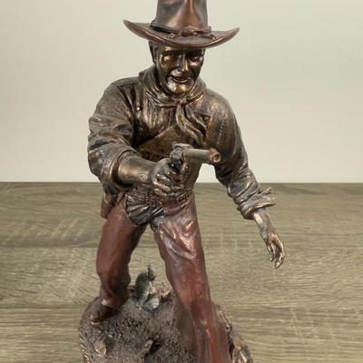 LOT 14B: 2012 Bradford Exchange “John Wayne: American Hero” Collection - Taming the West (A0369), Duke (A0077) & Western Legend (A0916)