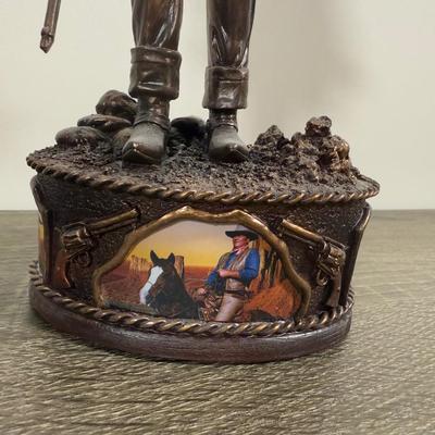 LOT 14B: 2012 Bradford Exchange “John Wayne: American Hero” Collection - Taming the West (A0369), Duke (A0077) & Western Legend (A0916)