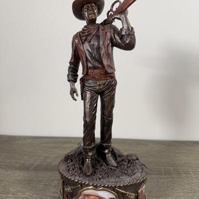 LOT 14B: 2012 Bradford Exchange “John Wayne: American Hero” Collection - Taming the West (A0369), Duke (A0077) & Western Legend (A0916)