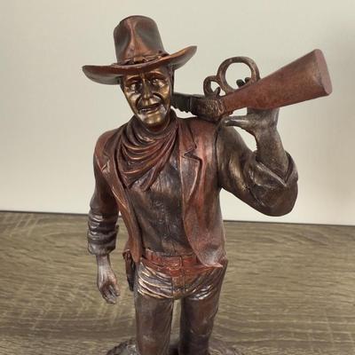 LOT 14B: 2012 Bradford Exchange “John Wayne: American Hero” Collection - Taming the West (A0369), Duke (A0077) & Western Legend (A0916)