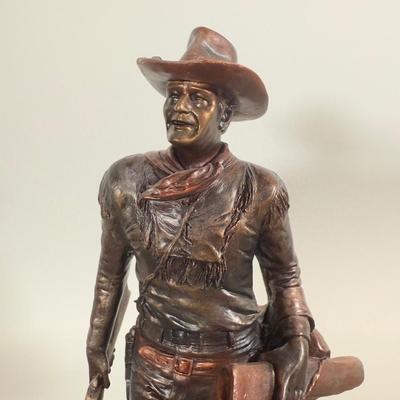 LOT 14B: 2012 Bradford Exchange “John Wayne: American Hero” Collection - Taming the West (A0369), Duke (A0077) & Western Legend (A0916)