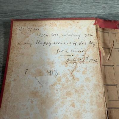 LOT 23K: Antique & Vintage Books - 1912 A Christmas Carol, Life & Adventures of Martin Chuzzlewit, 1911 Charles Dickens by His...