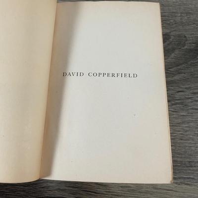 LOT 24K: Antique 1900s Humorous Readings from Charles Dickens 2nd Edition & Vintage/Antique Works of Charles Dickens (4 Volumes)