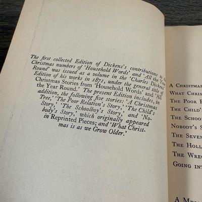 LOT 24K: Antique 1900s Humorous Readings from Charles Dickens 2nd Edition & Vintage/Antique Works of Charles Dickens (4 Volumes)