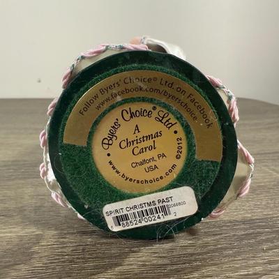 LOT 26B: Byer's Choice Christmas Carol & More - Boy w/ Goose & Spirit of Christmas Past