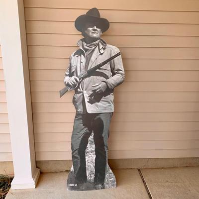 LOT 27 G: 2009 True Grit The Duke #174 John Wayne 1969 Life Size Cardboard Cutout