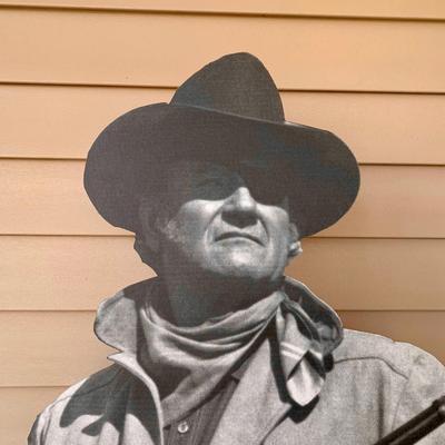 LOT 27 G: 2009 True Grit The Duke #174 John Wayne 1969 Life Size Cardboard Cutout