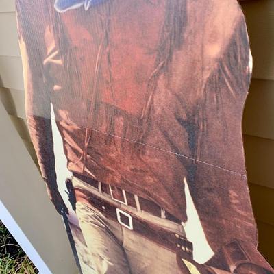 LOT 28 G: 2012 The Duke #1201 John Wayne Life Size Cardboard Cutout