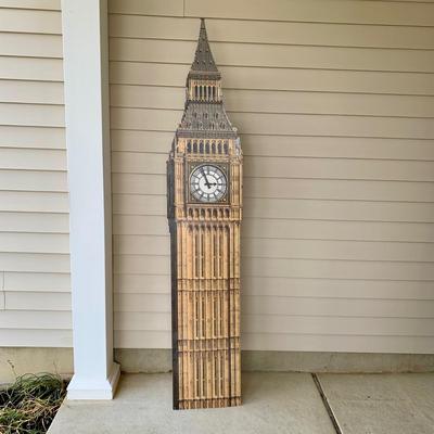 LOT 29 G: London England Big Ben Cardboard Cutout