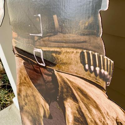 LOT 30 G: 2004 The Duke #501 John Wayne Life Size Cardboard Cutout