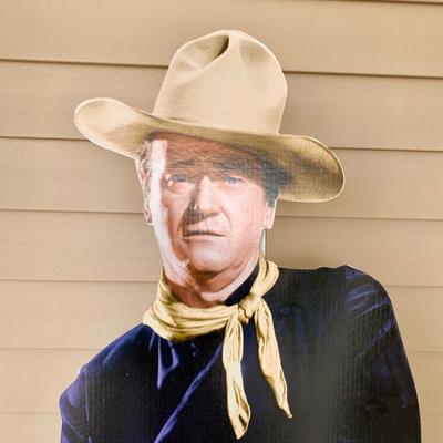 LOT 30 G: 2004 The Duke #501 John Wayne Life Size Cardboard Cutout