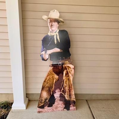 LOT 30 G: 2004 The Duke #501 John Wayne Life Size Cardboard Cutout