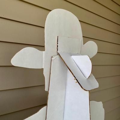 LOT 31 G: 2004 The Duke #495 John Wayne Life Size Cardboard Cutout