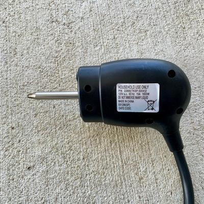 LOT 32 G: George Forman Immersible Indoor / Outdoor BBQ Grill Model #GFO201R