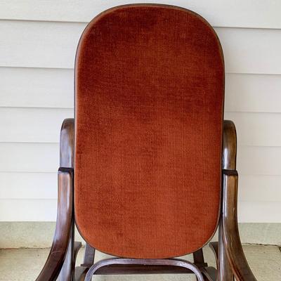 LOT 35 G: Vintage Thonet Style Bentwood Rocking Chair