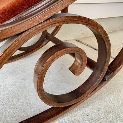 LOT 35 G: Vintage Thonet Style Bentwood Rocking Chair