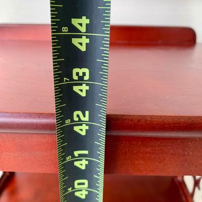 LOT 41 G: Design Toscano Thomas Aquinas Gothic Tracery Bookshelf / Display Stand