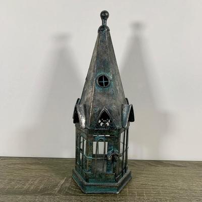 LOT 44 B: Glass Lined Metal Architectural Lantern Collection