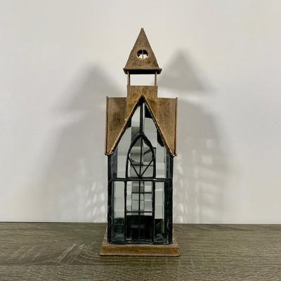 LOT 44 B: Glass Lined Metal Architectural Lantern Collection