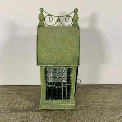 LOT 44 B: Glass Lined Metal Architectural Lantern Collection