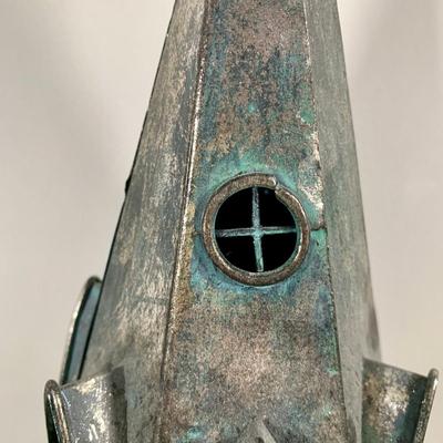 LOT 44 B: Glass Lined Metal Architectural Lantern Collection