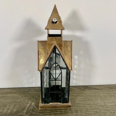LOT 44 B: Glass Lined Metal Architectural Lantern Collection